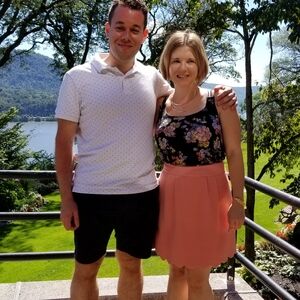 Loft Lined Scalloped Trim Skirt